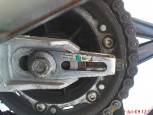 Handy reminder about your chain