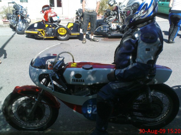 Wlather's TR2… no need for a tank cushion!