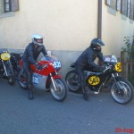 MV twin against Ducati single
