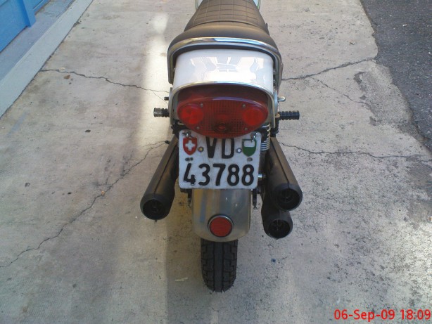 This what people normally see, if it is not smoking up the street.