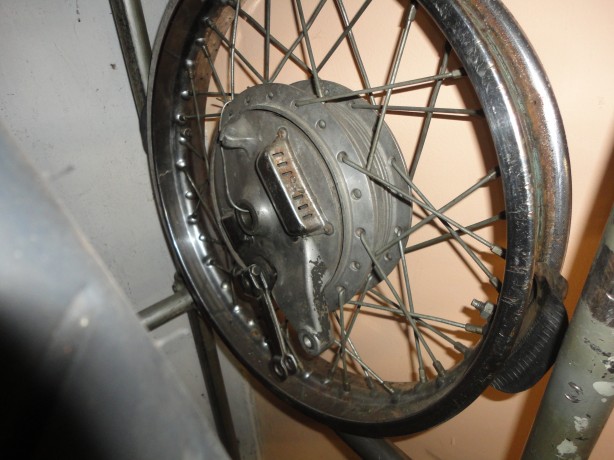 69 Mach III rear wheel.