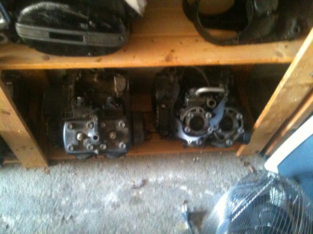 Un moteur 31L (250 YPVS) sans culasse