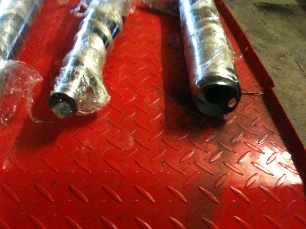 Ce pot a été mal refait, le chaudronnier a un peu bâclé.